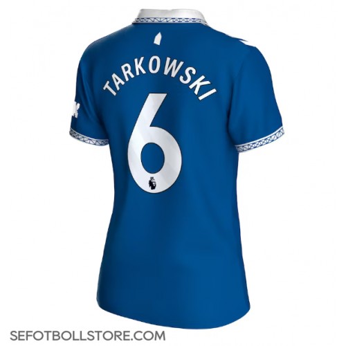 Everton James Tarkowski #6 Replika Hemmatröja Dam 2023-24 Kortärmad